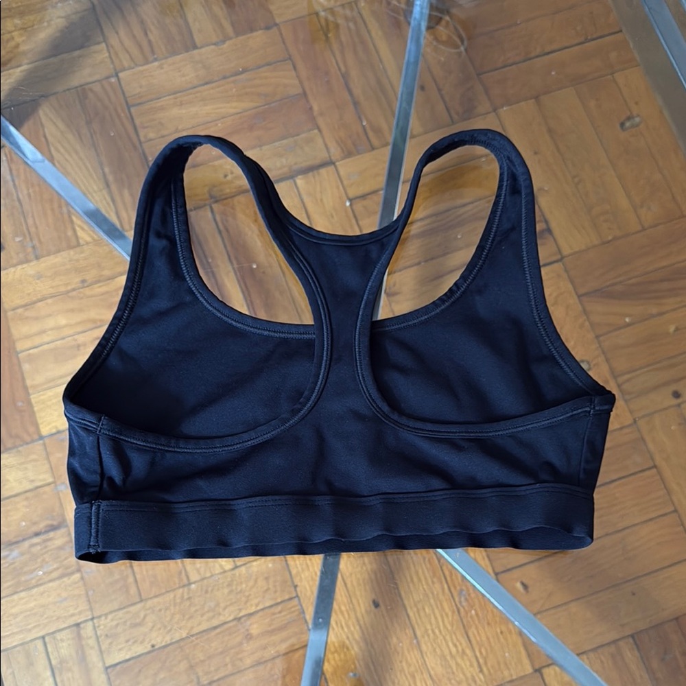 Nike Black Sports Bra Racerback Performance - Picture 3 of 6